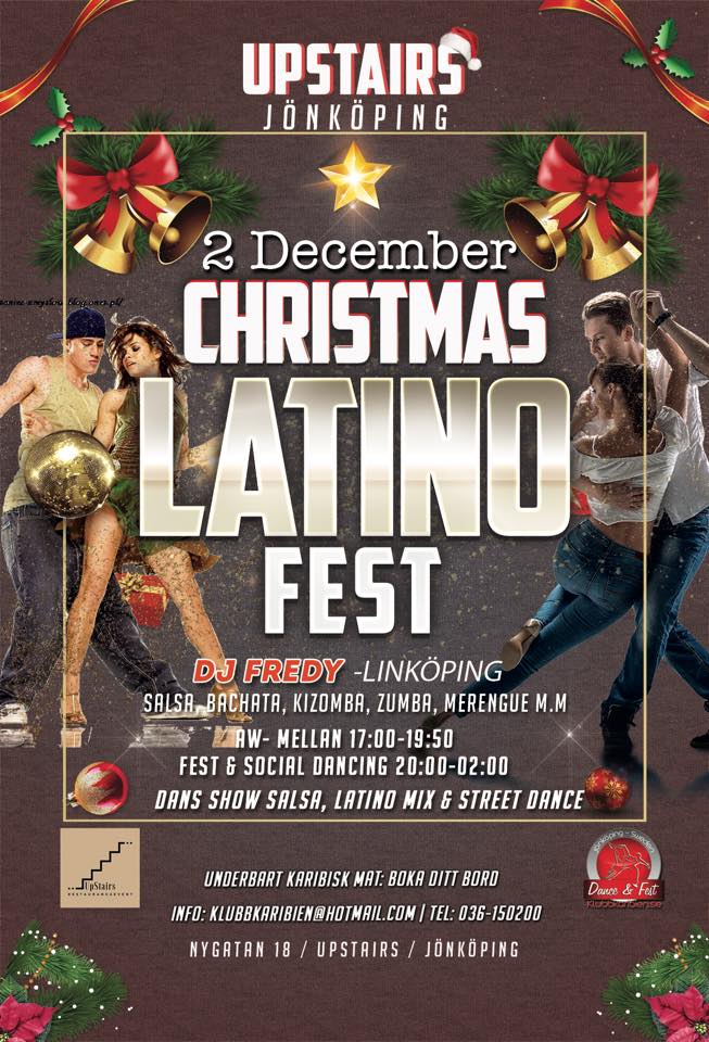 Latino fest på Upstairs 2 december