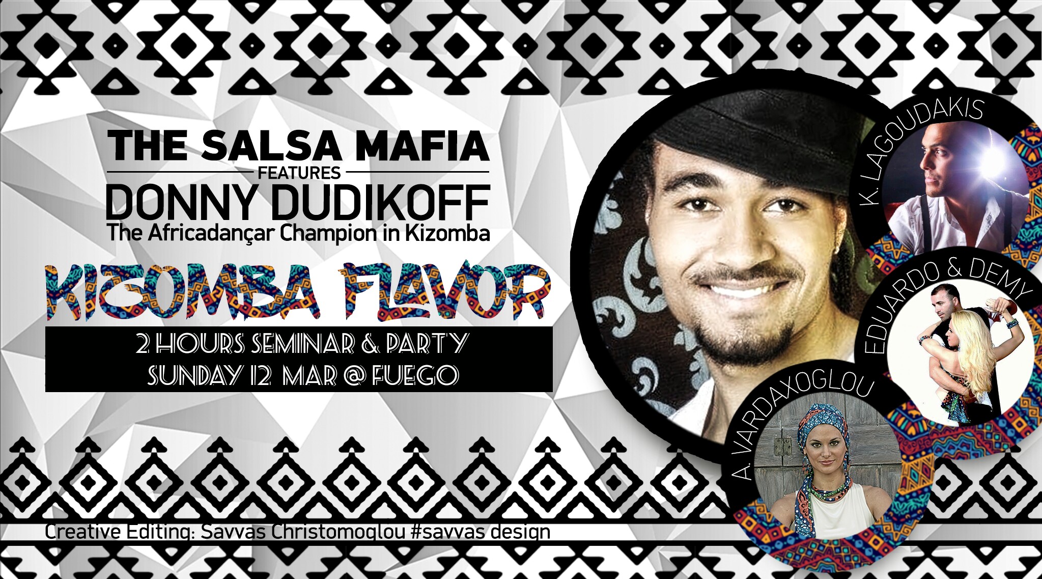 Salsa Mafia & Kizomba Flavor - Seminar and Party At Fuego