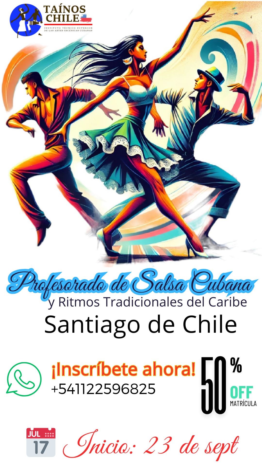 Profesorado de Salsa Cubana en Santiago de Chile