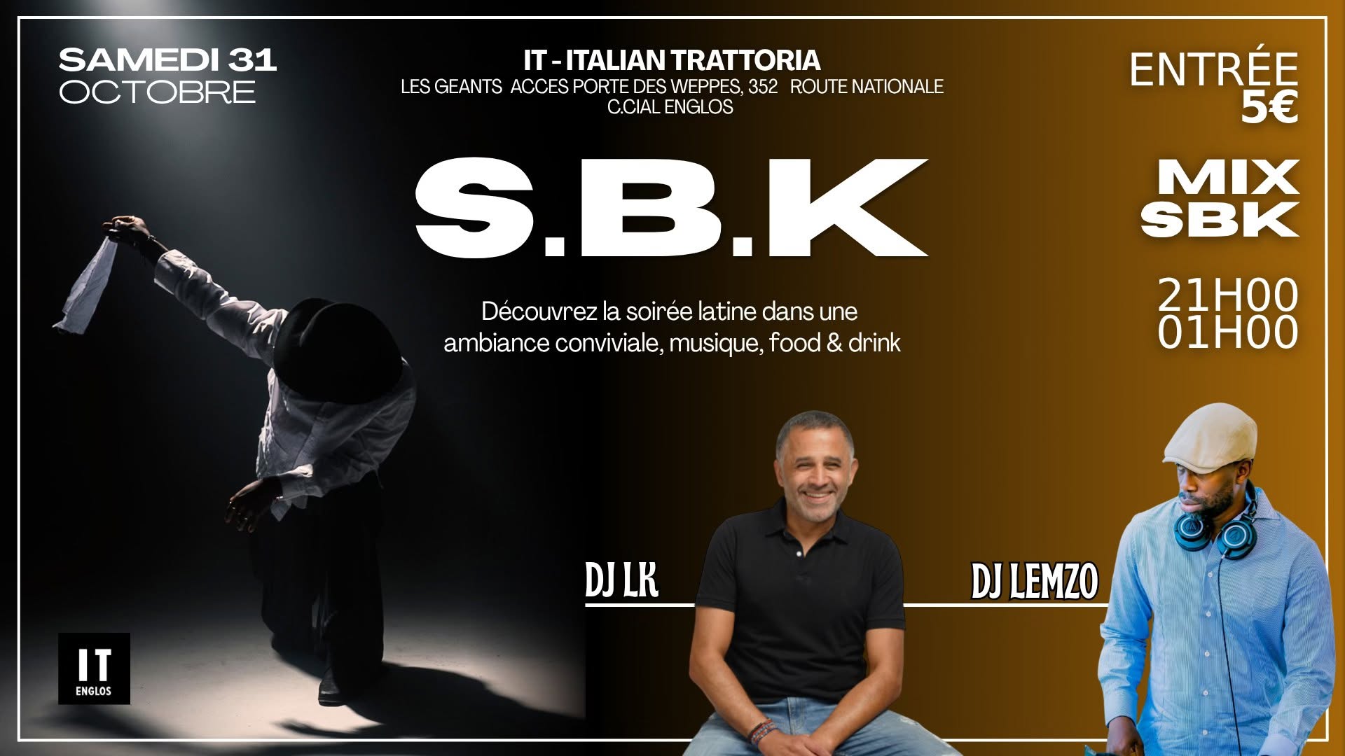 Soirée S.B.K IT Trattoria
