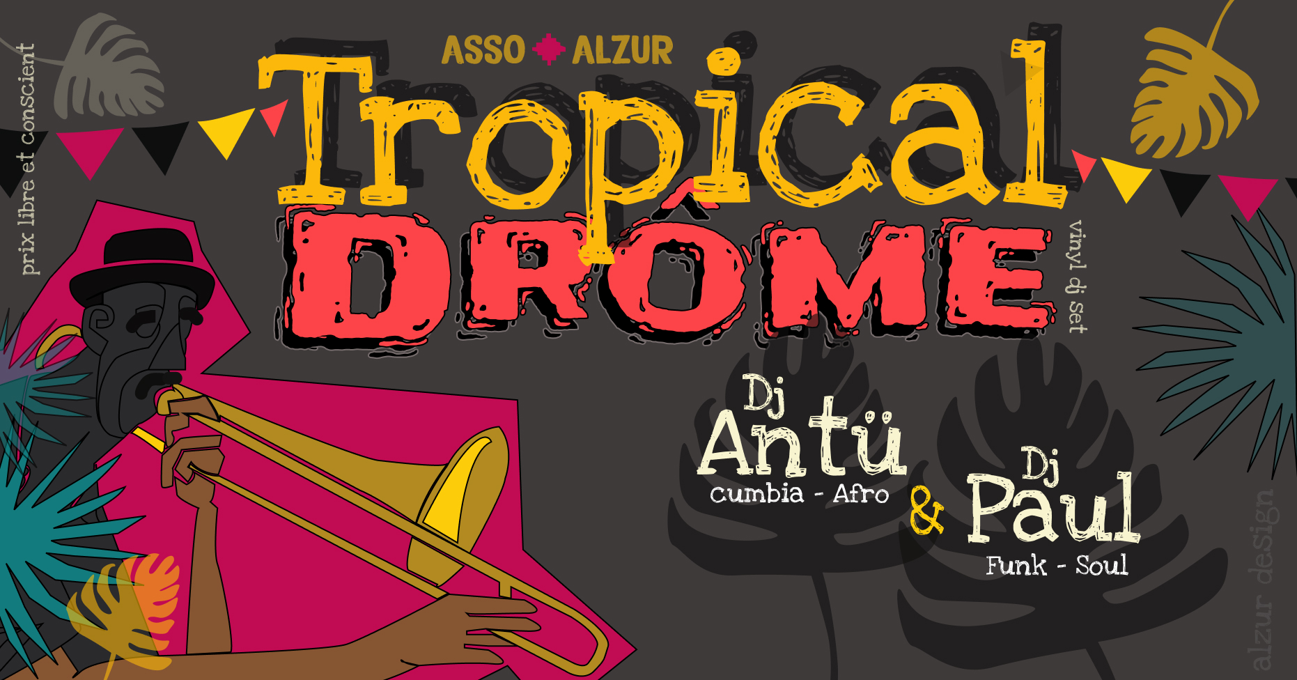 TROPICAL DRÔME - VINYL DJ SET - Piégros-la-Clastre