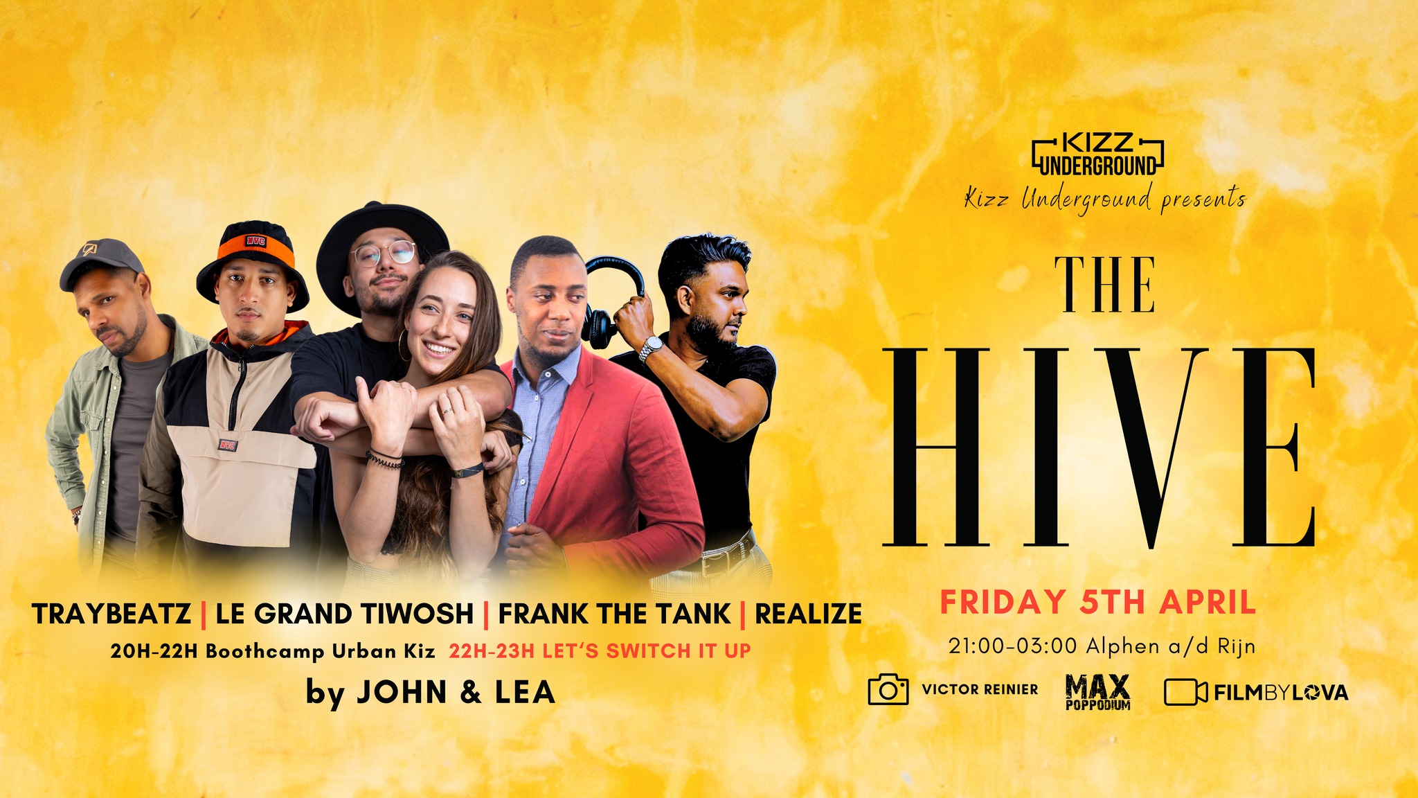 THE HIVE 1 YEAR ANNIVERSARY: John&Lea Traybeatz x Le Grand Tiwosh x Frank the Tank x Realize
