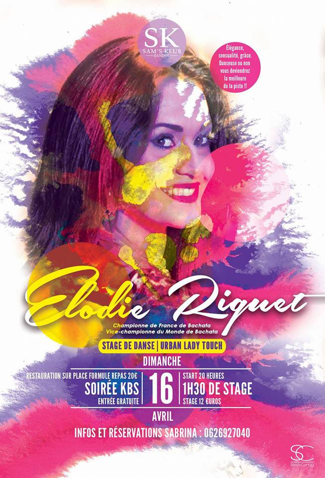 Stage Urban Lady Touch Par Elodie Riguet + Soirée KBS