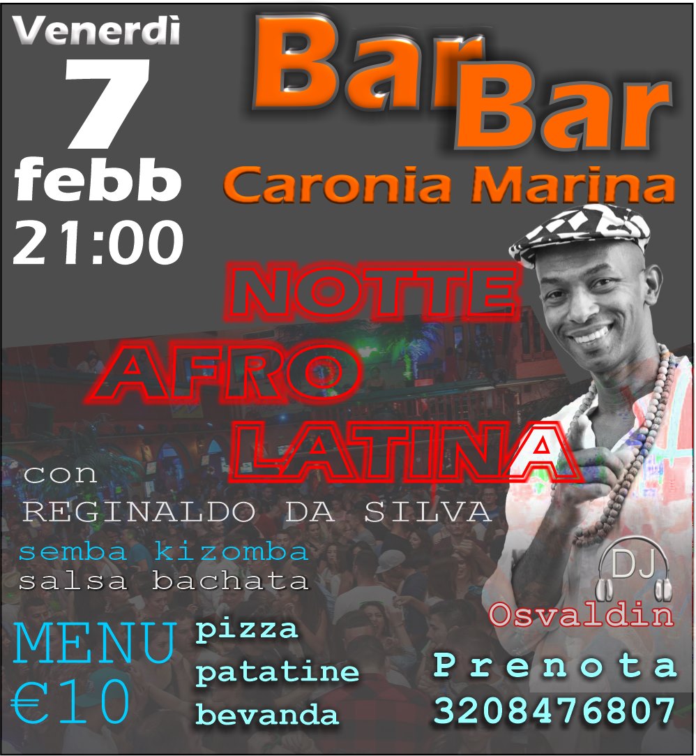 Notte Afro Latina Kizomba Salsa Bachata