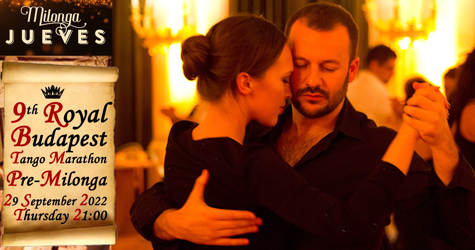 Milonga Jueves - Premilonga of the 9th Royal Tango Marathon 2022