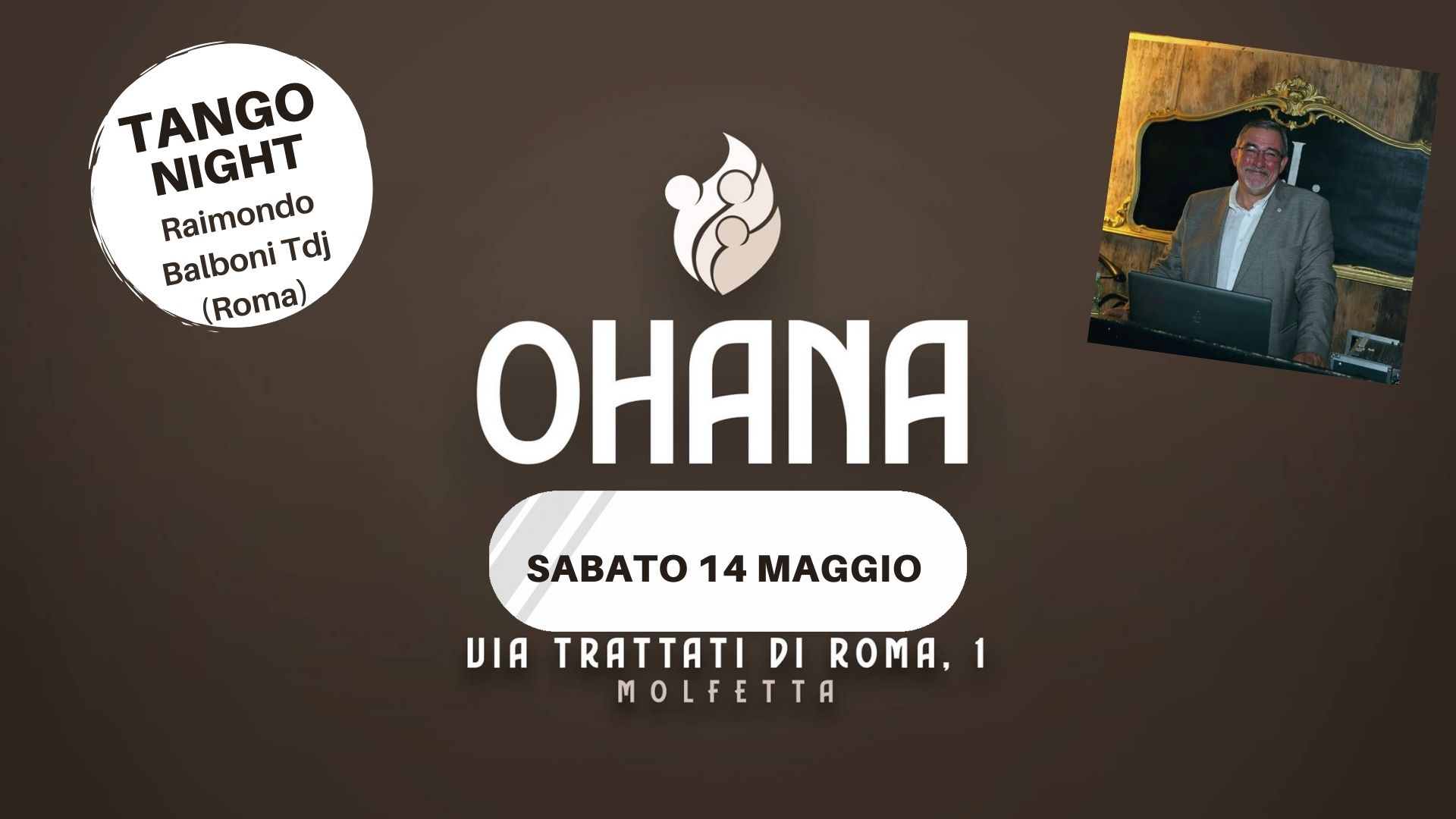 OHANA MILONGA - Raimondo Balboni Tdj (Roma)