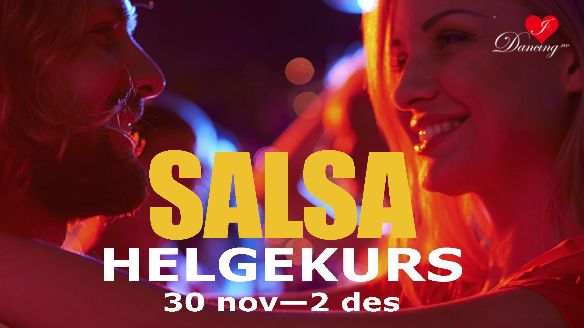 Helgekurs i Salsa nå til helgen i Oslo sentrum