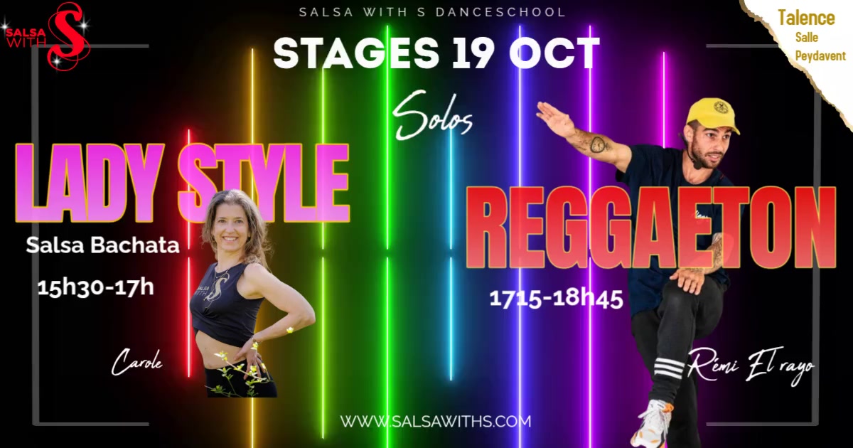 Stages Lady Style N°1 et Reggeaton N°1