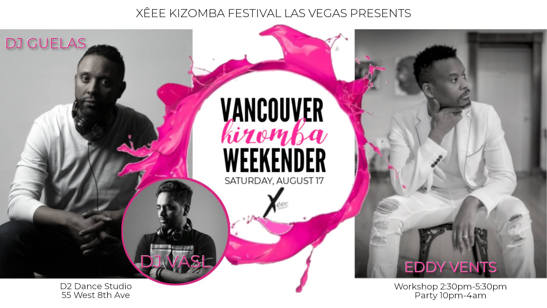 Vancouver Kizomba Weekender w Eddy Vents