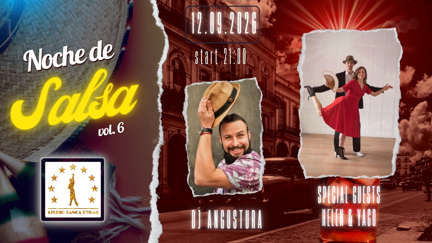 NOCHE DE SALSA vol. 6 impreza w rytmach salsy