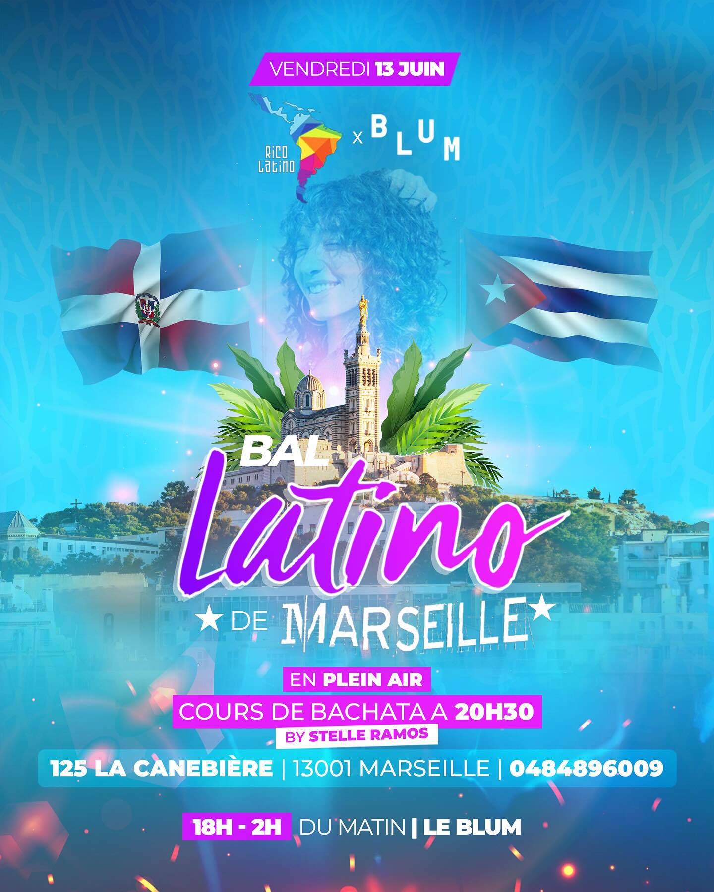 Bal latino de Marseille en Plein Air! Salsa Bachata & Mas