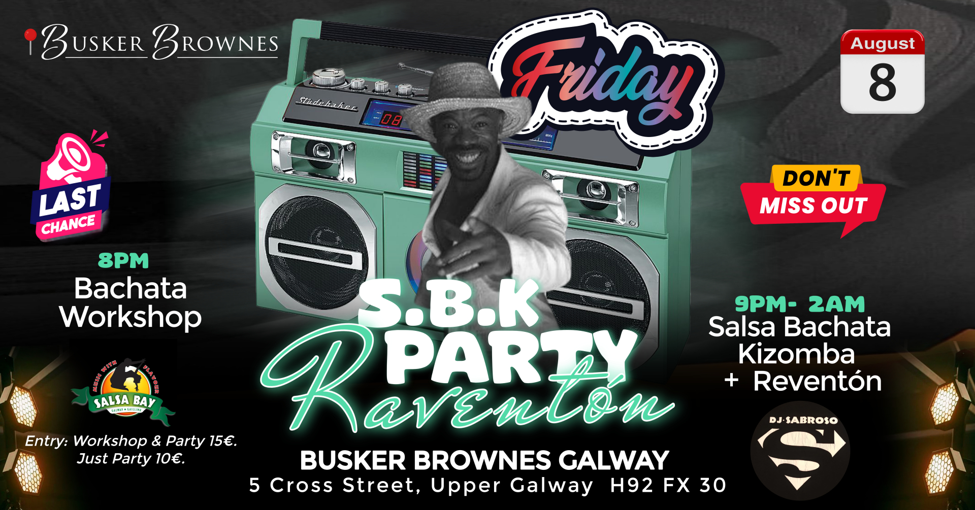 SBK PARTY + RAVENTÓN