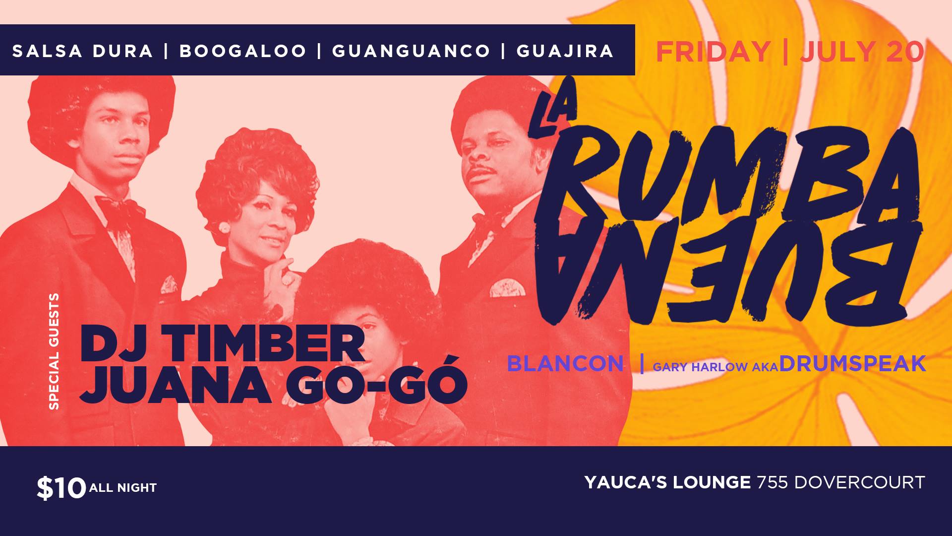 La Rumba Buena with special guests Juana go-go and DJ Timber