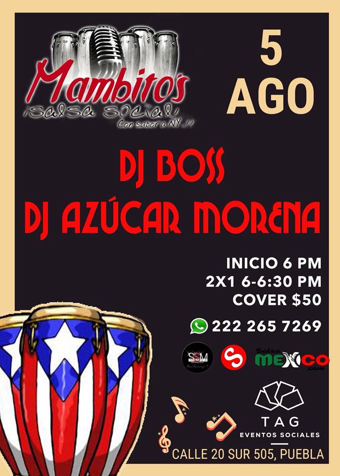 Mambito's Salsa Social 5 agosto