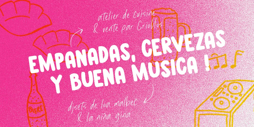 Fiesta Colombiana : Atelier empanadas, cerveza et djsets HOBA