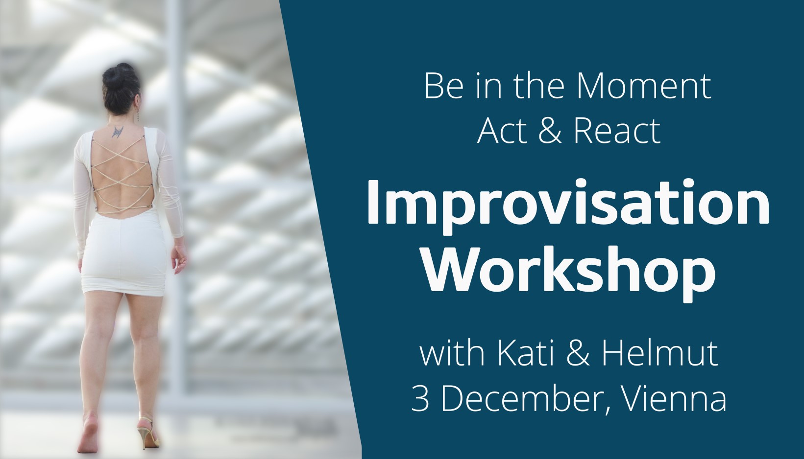 Improvisation Workshop with Kati & Helmut 3 December @Atelier SOL New Parquet Floor!!!