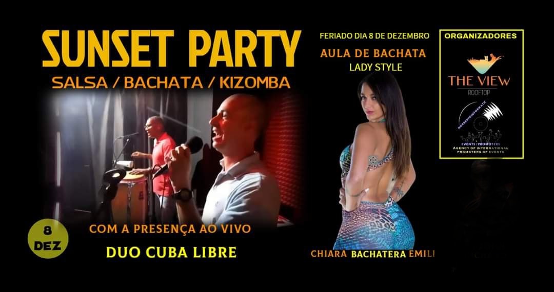 SUNSET PARTY-SALSA BACHATA KIZOMBA