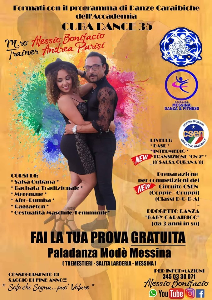 PROVE Gratuite Cubadance35 M.ro Alessio Bonifacio Paladanza MODè