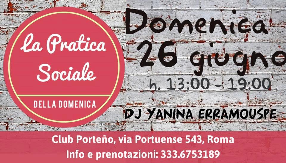 La Pratica Sociale della Domenica - 26 giugno