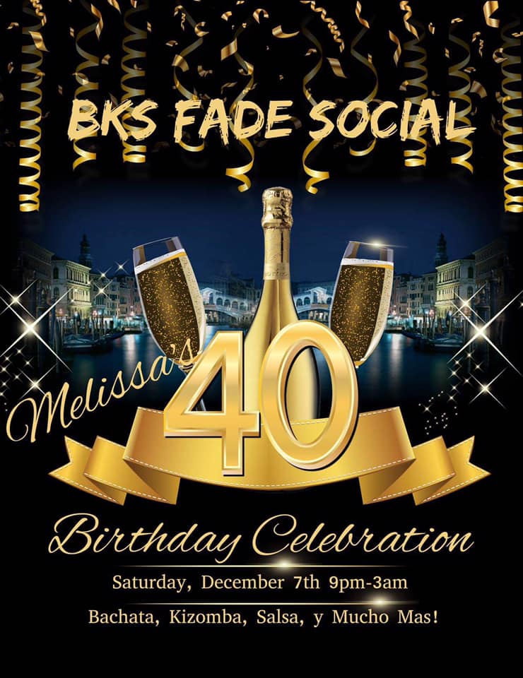BKS FADE Social - Melissa’s 40th Birthday