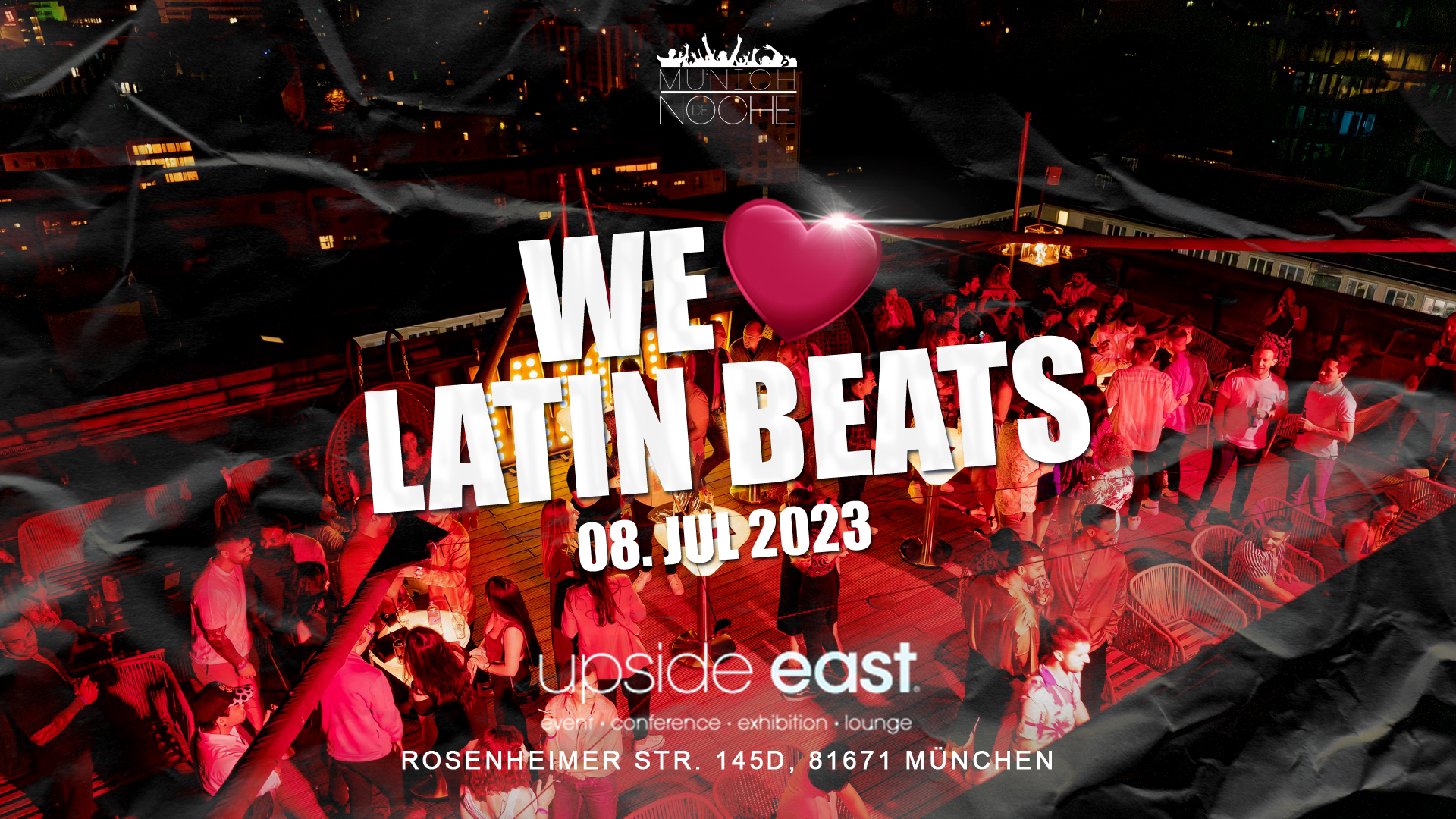 Latinbeats on a Rooftop - Upside East, Munich