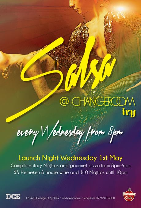 Salsa Ivy Wed Night Grand Opening 1st of May ( At The Change Room)