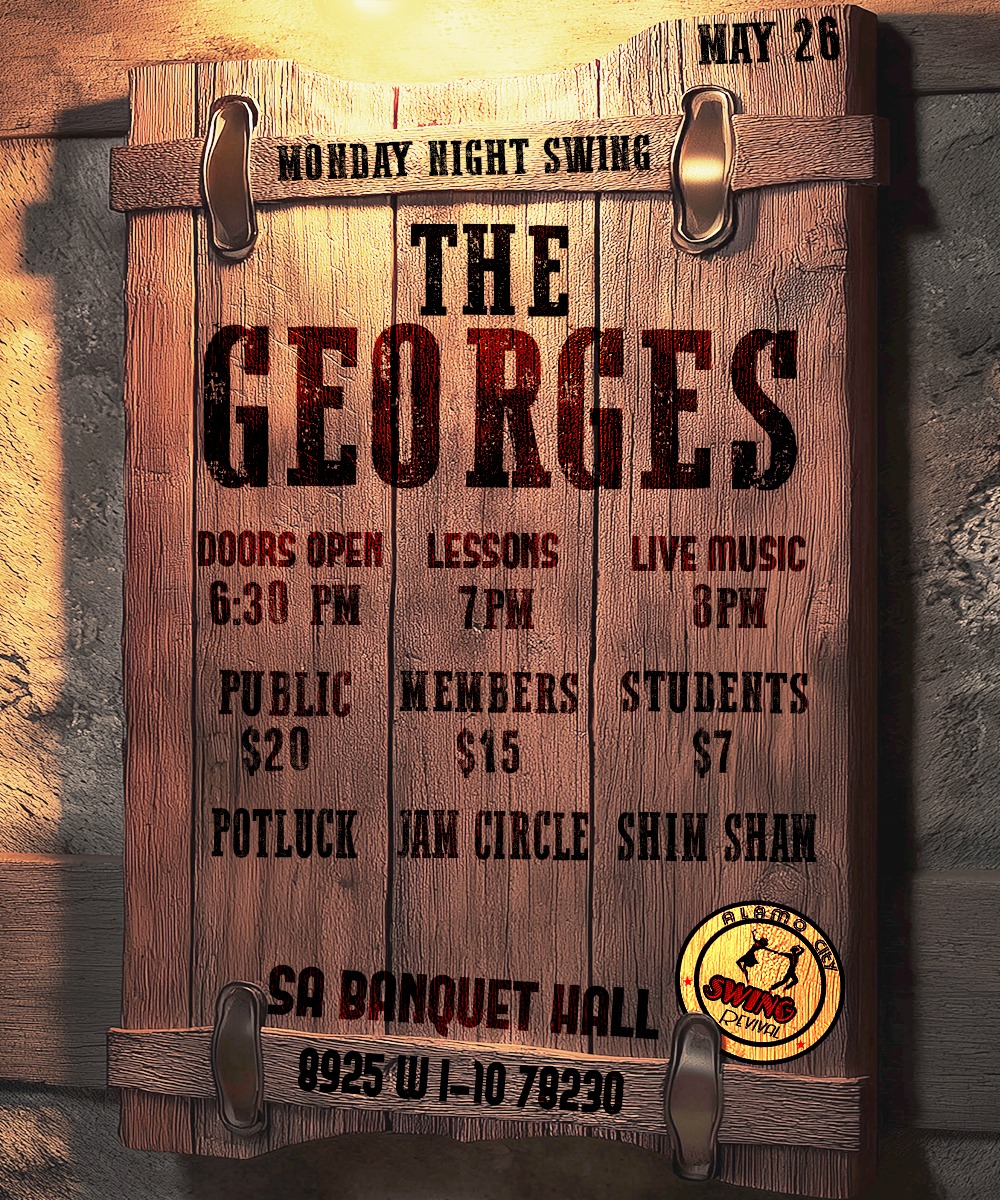 The Georges Live @ Monday Night Swing!