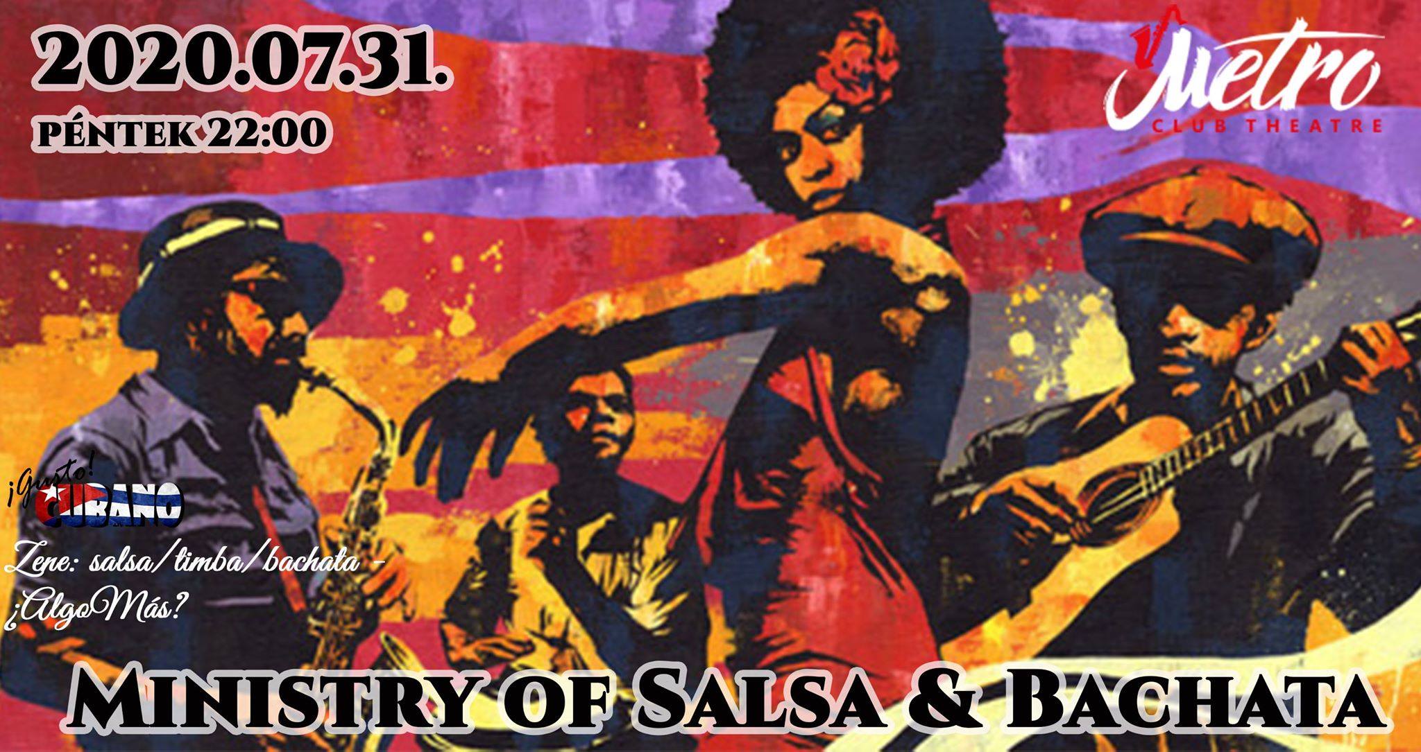 ´Ministry of Salsa´ salsa timba bachata est a Metro Club-ban