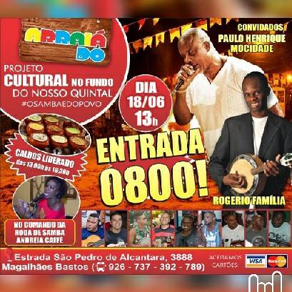 PROJETO CULTURAL NO FUNDO DO NOSSO QUINTAL
