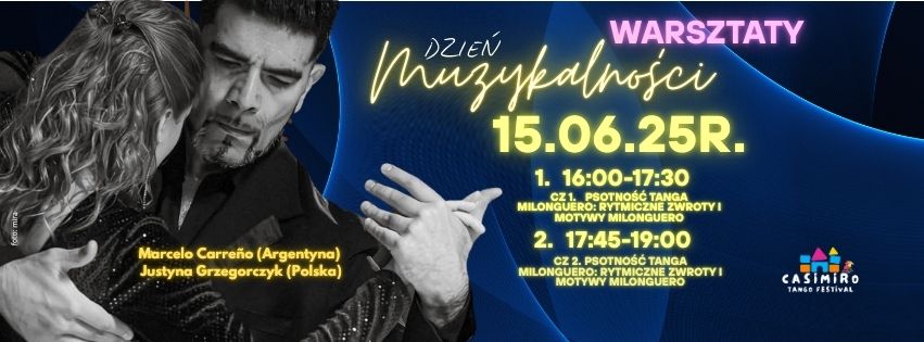 Warsztaty z Justyną & Marcelo - Dzień Muzykalności