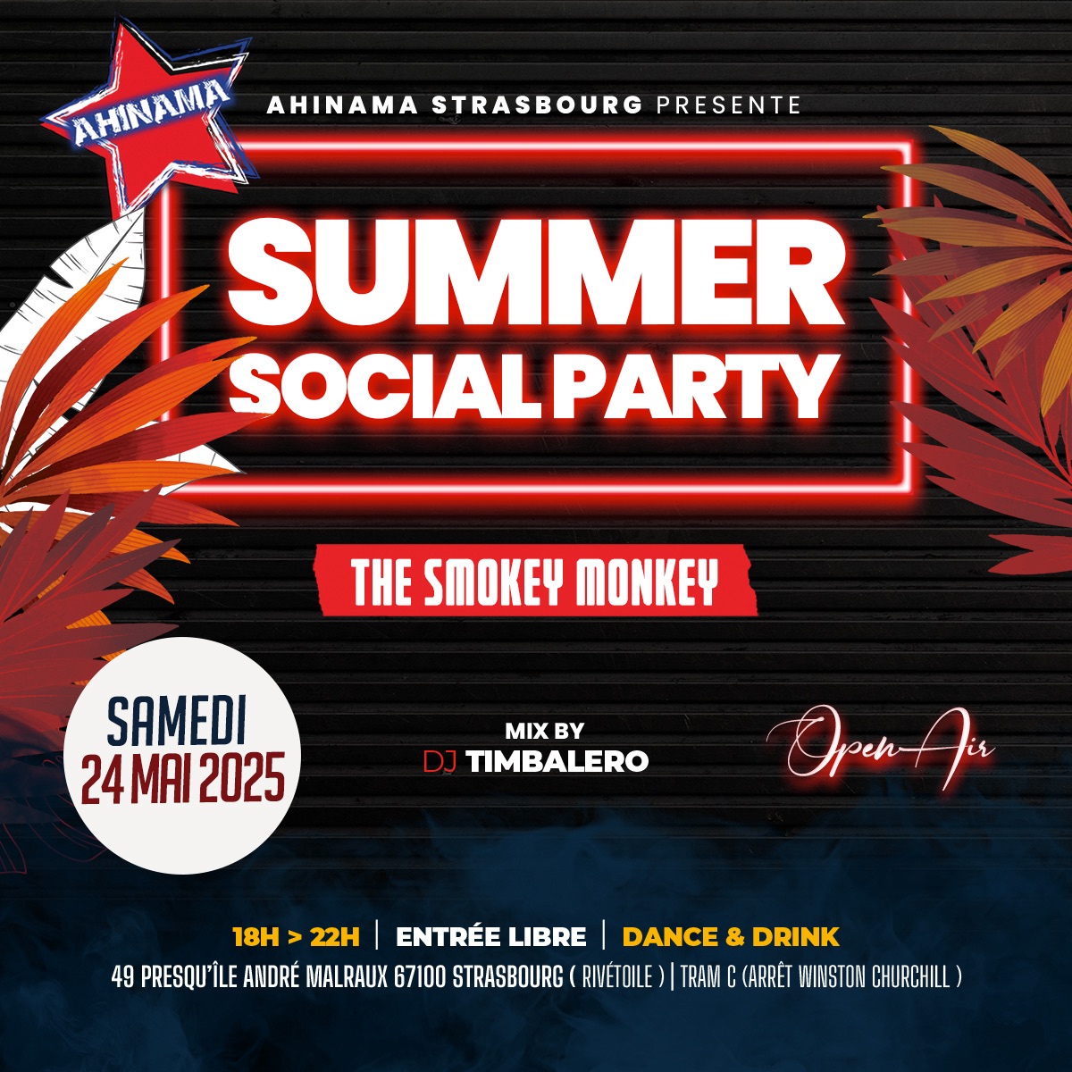 ★ Summer Salsa Social Party au Smokey Monkey ★
