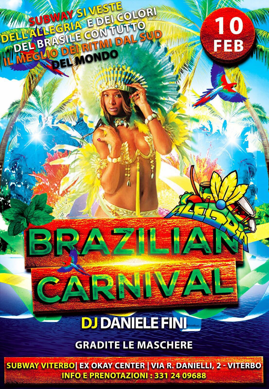 Brazilian Carnival al Subway