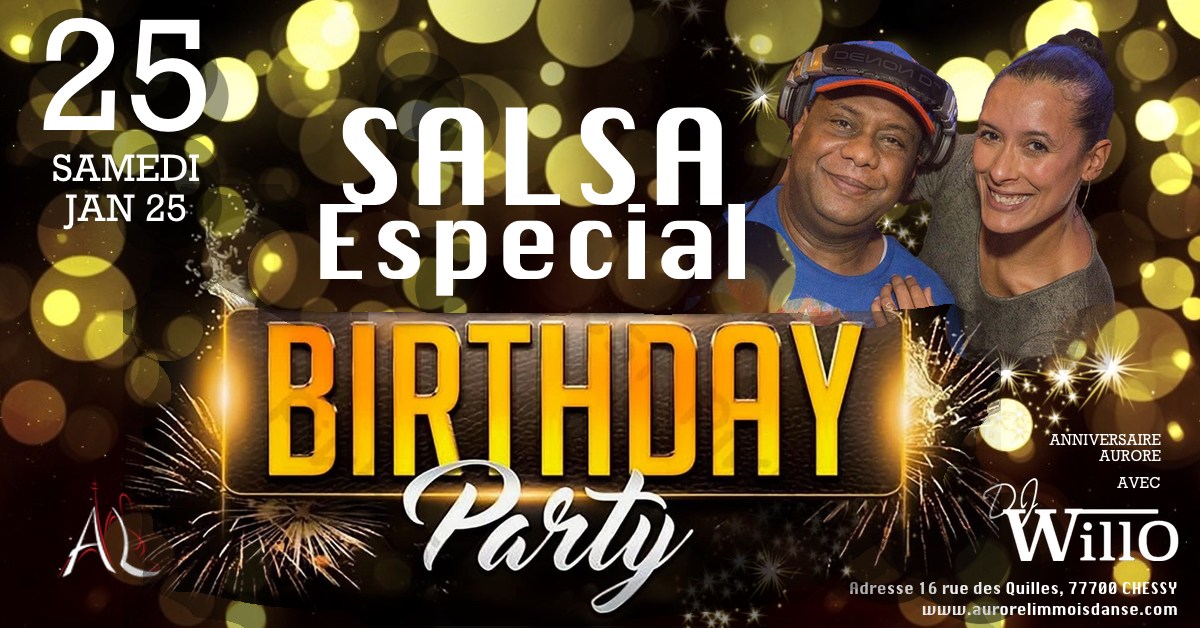 Soirée SALSA ESPECIAL - BIRTHDAY PARTY