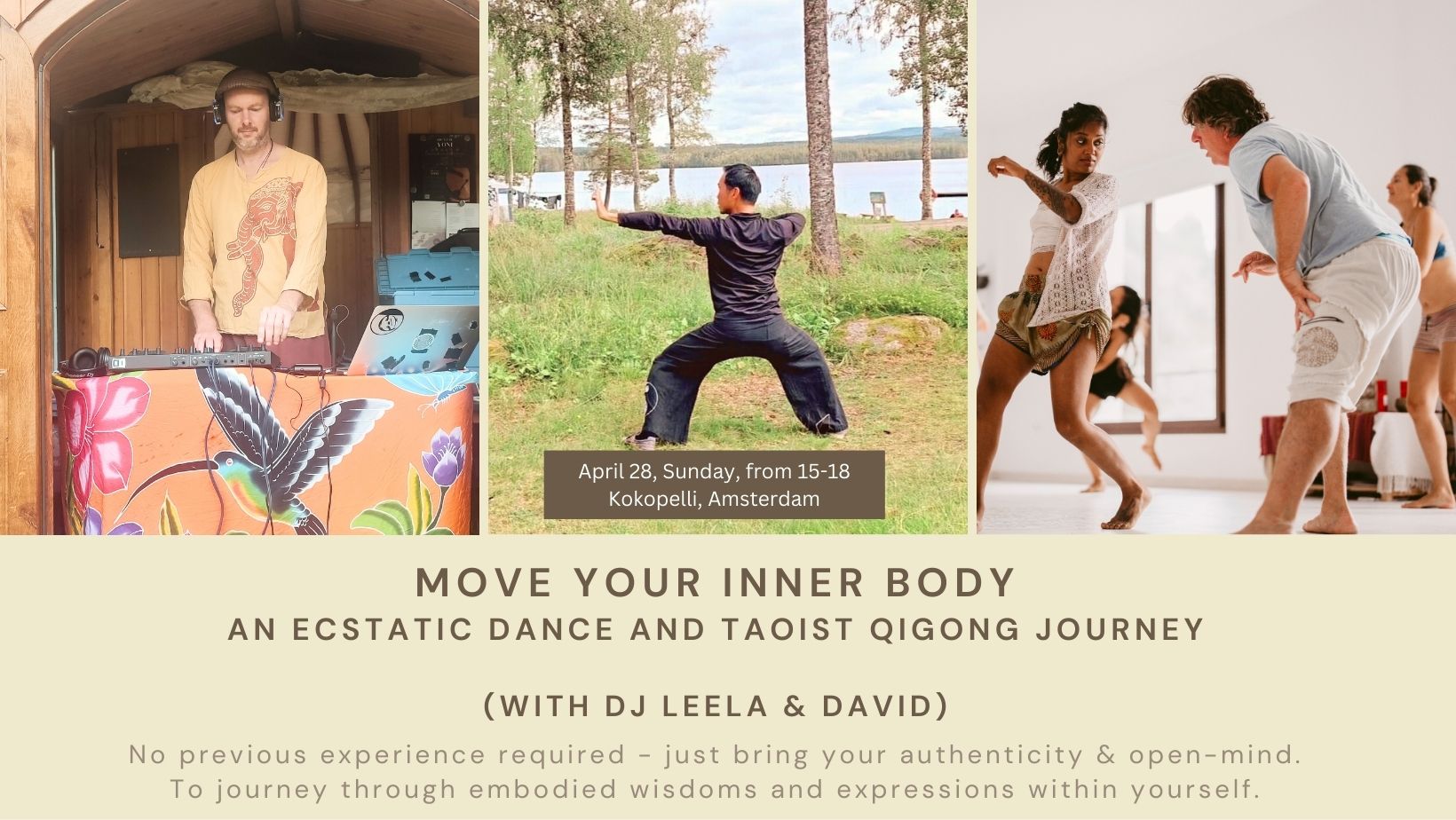 Move your Inner Body - An Ecstatic Dance and Taoist Qigong Journey