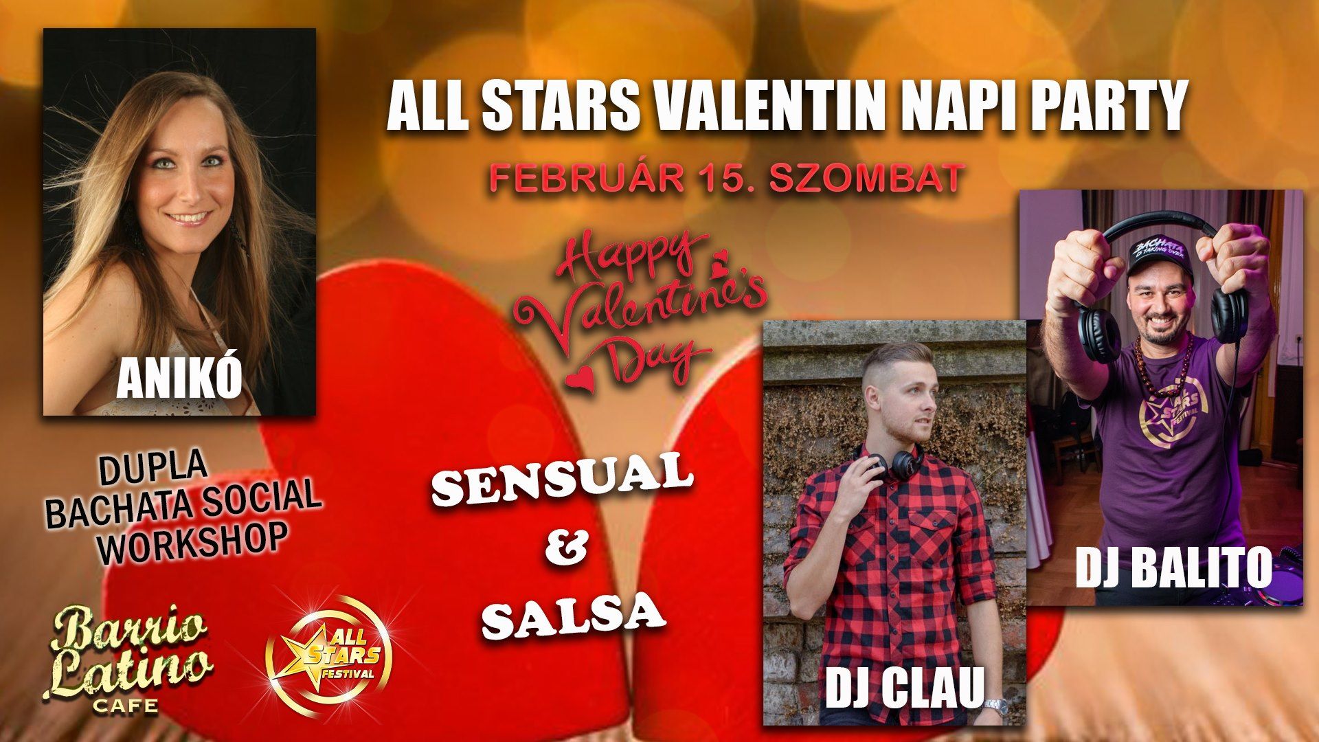 All Stars Valentin LATIN PARTY