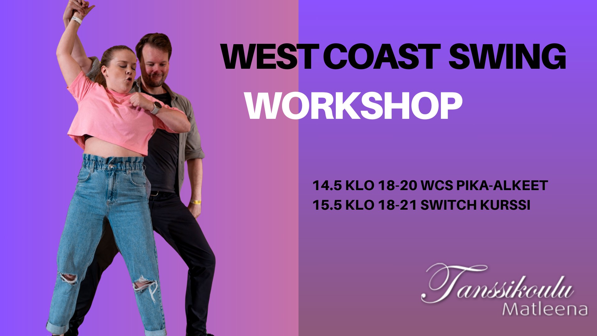 West coast swing workshop Oulu