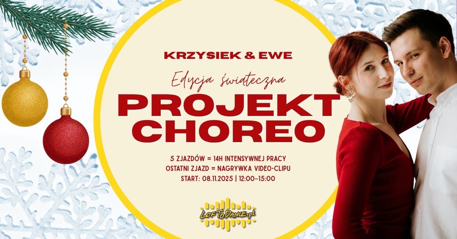 PROJEKT CHOREO EDYCJA ŚWIĄTECZNA - SOLD OUT!!