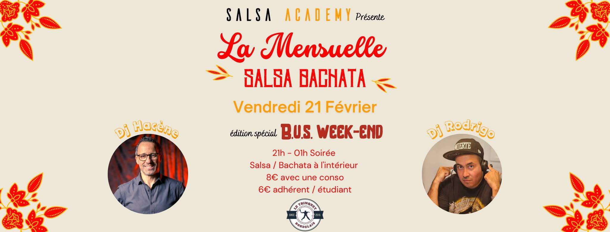 La Mensuelle de Février au Trinquet B.U.S WE !