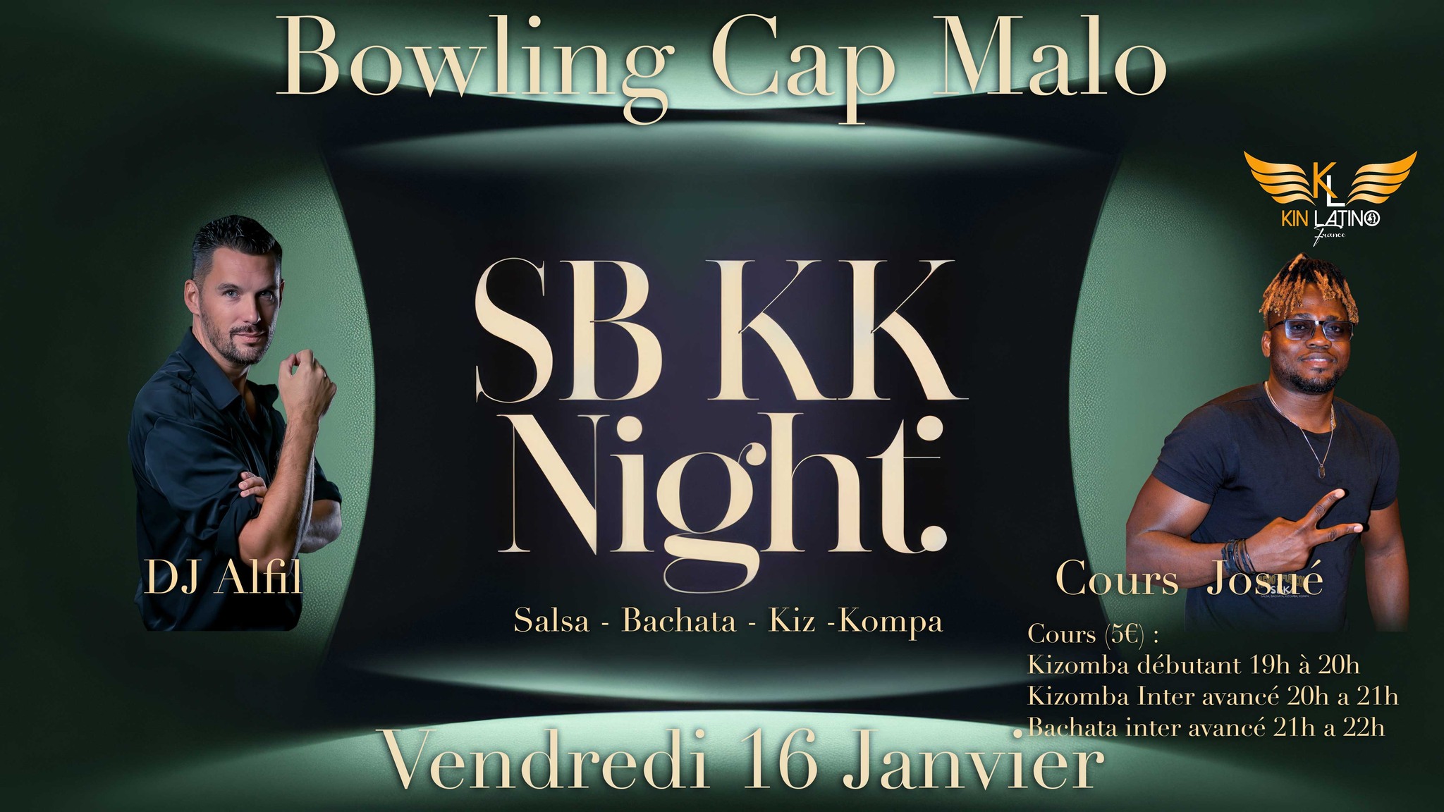 RENNES Cap Malo : SBKK Night avec Josué et Alfil