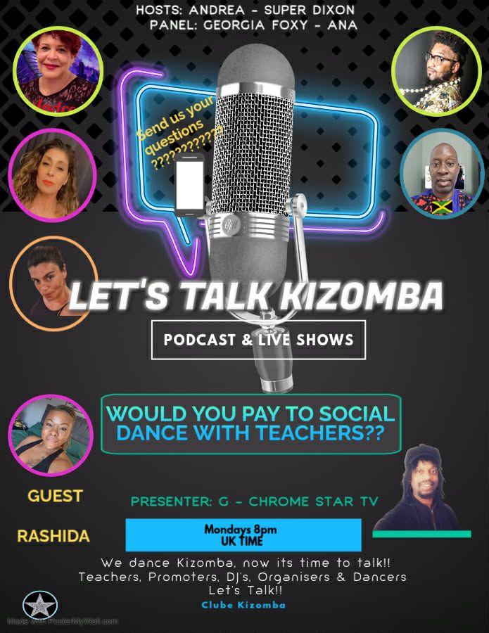 Let's Talk Kizomba 'Would You Pay to Social Dance with Teachers?'