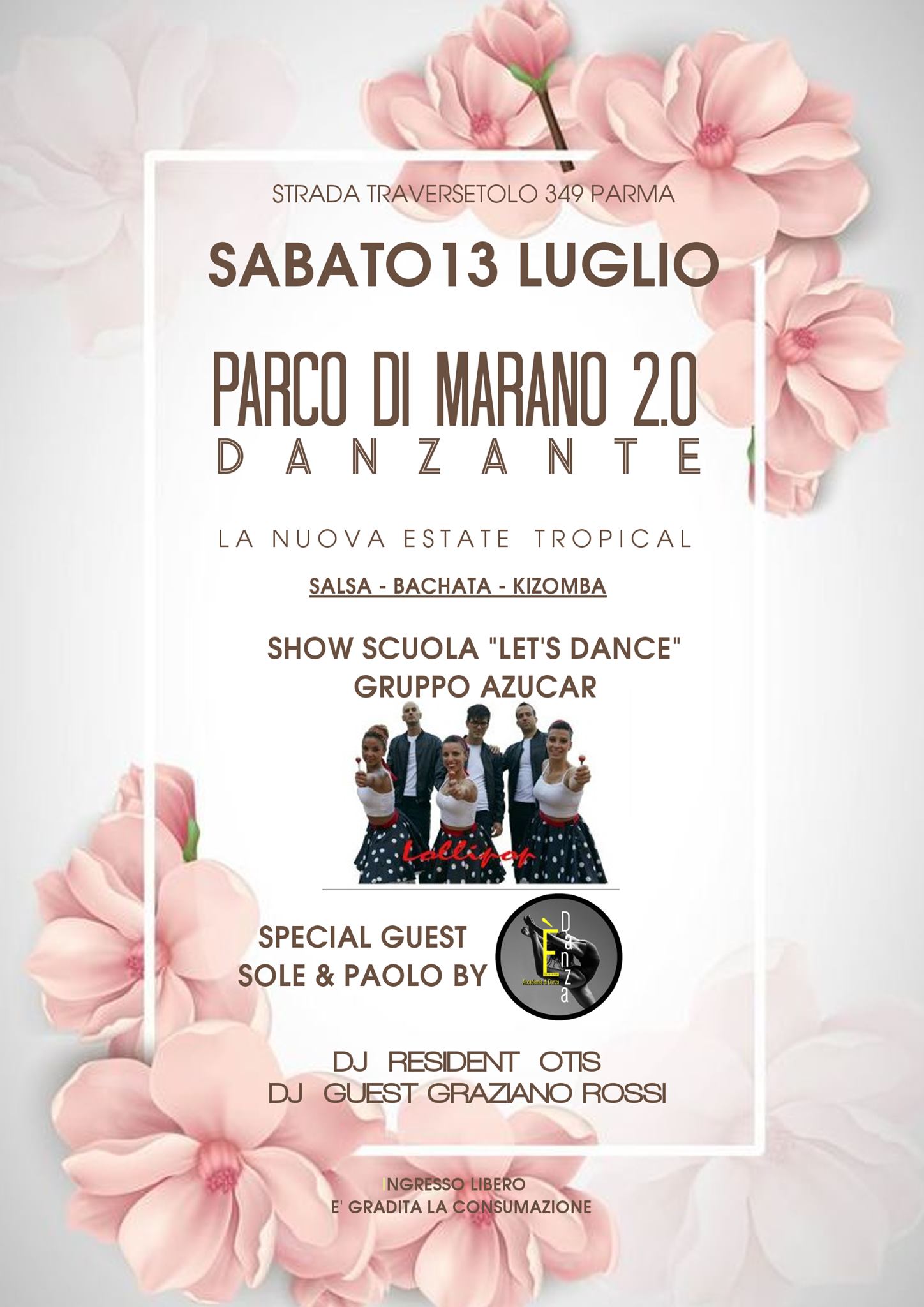 Parco di Marano 2.0 Danzante Salsabachatakizomba