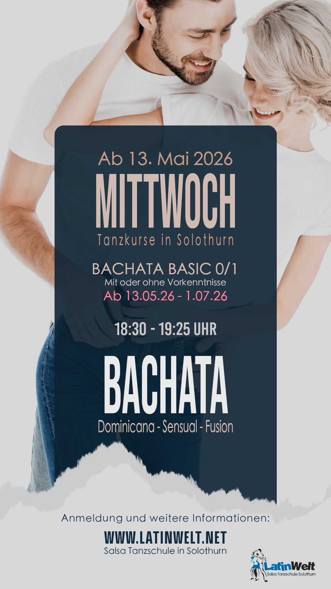Bachata Tanzkurs Basic Level 0 - in Solothurn