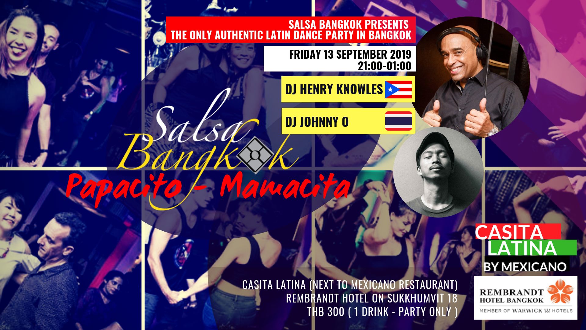 Salsa Bangkok Party - Papacito - Mamacita