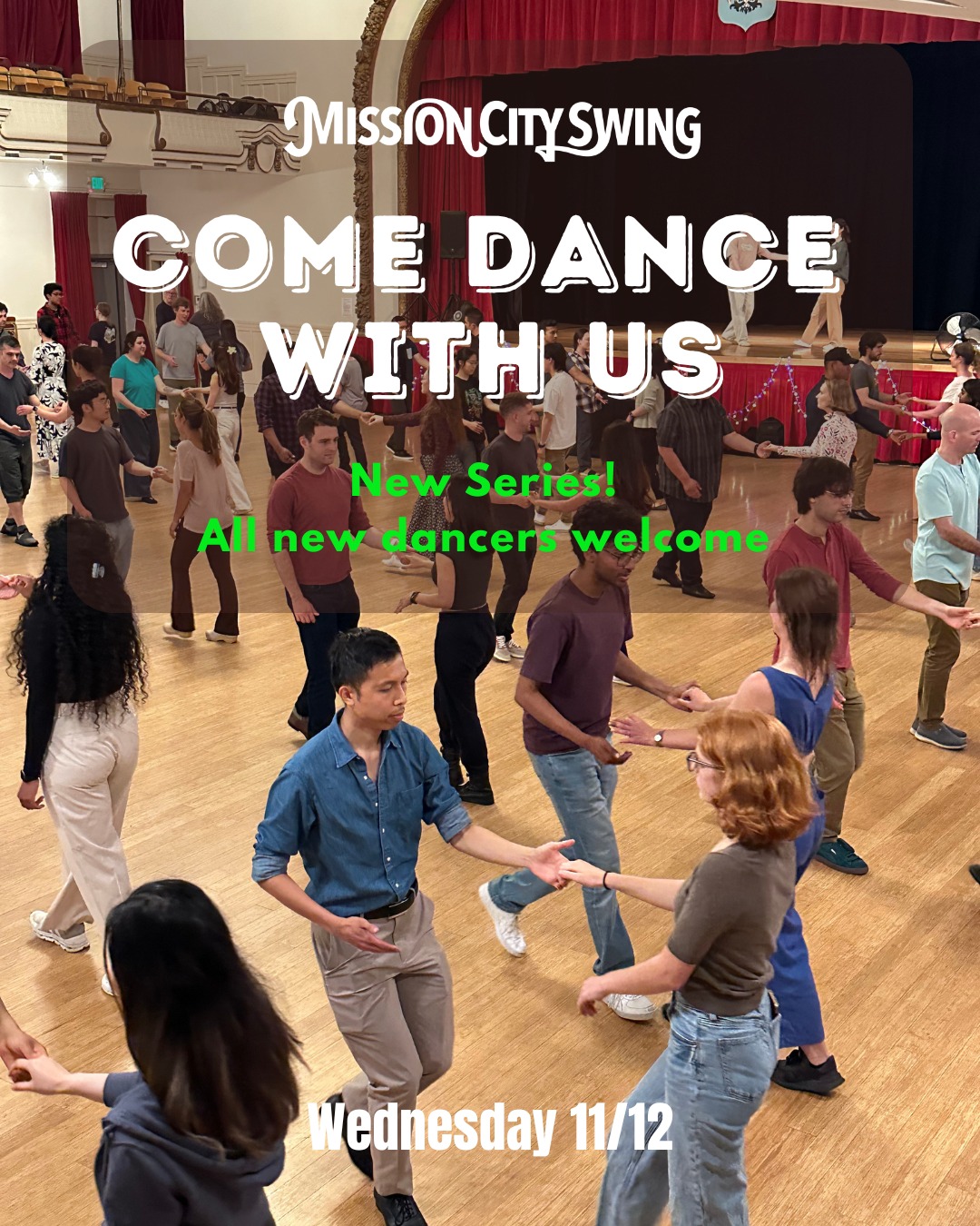Mission City Swing: 1st week of the NEW class series!!