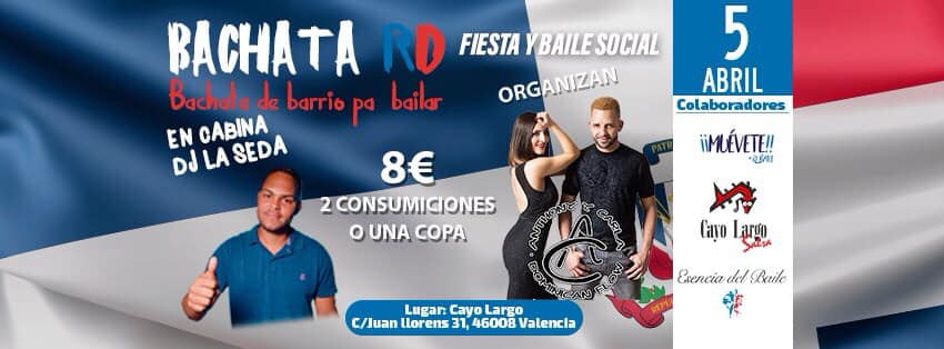 Bachata RD Baile Social 5 de abril