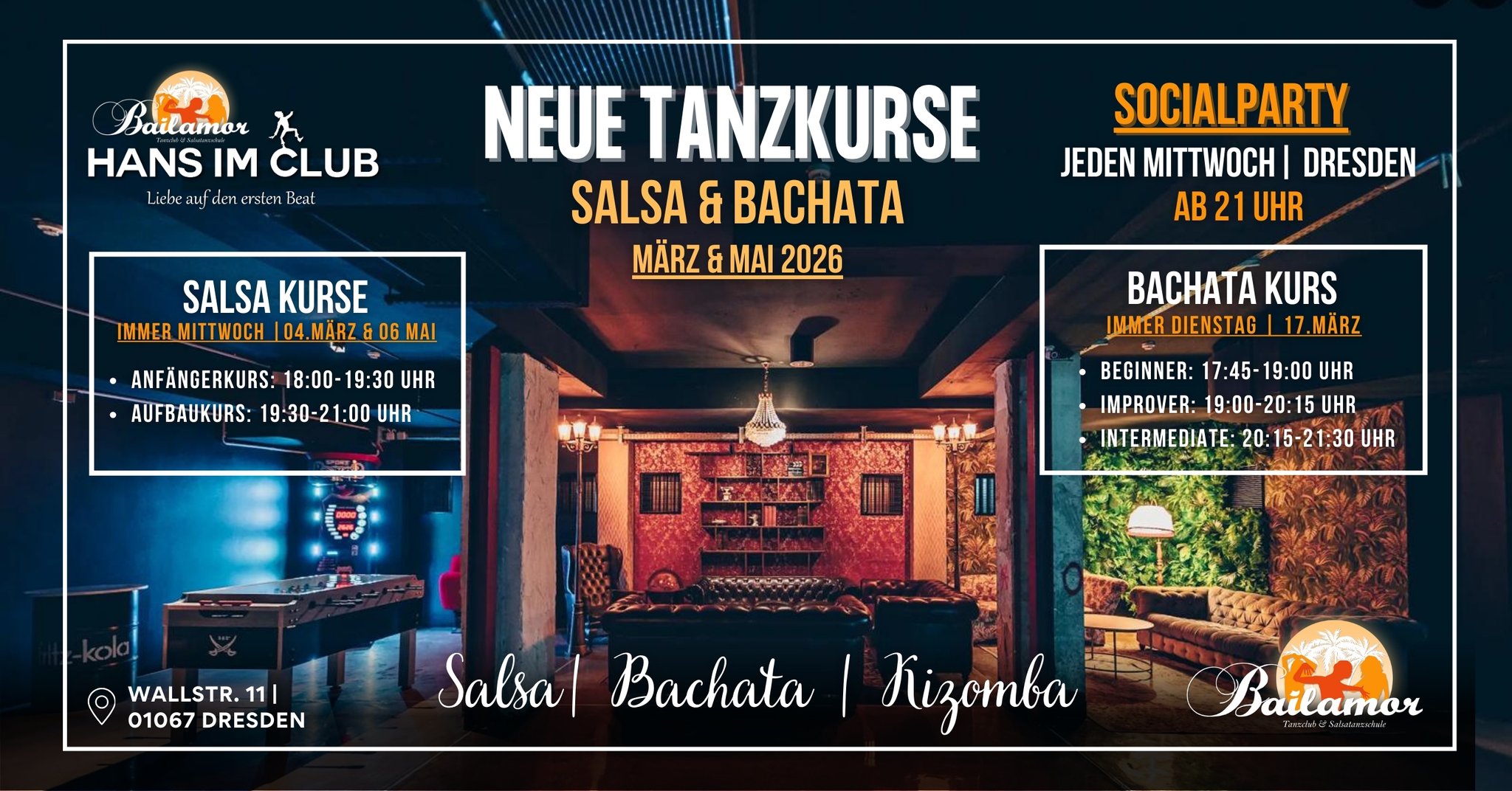 Friday Salsa in the City Salsa Bachata Kizomba