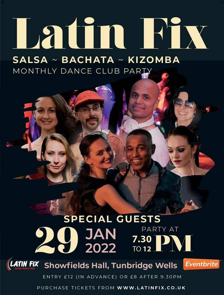 Latin Fix Monthly Party January 2022