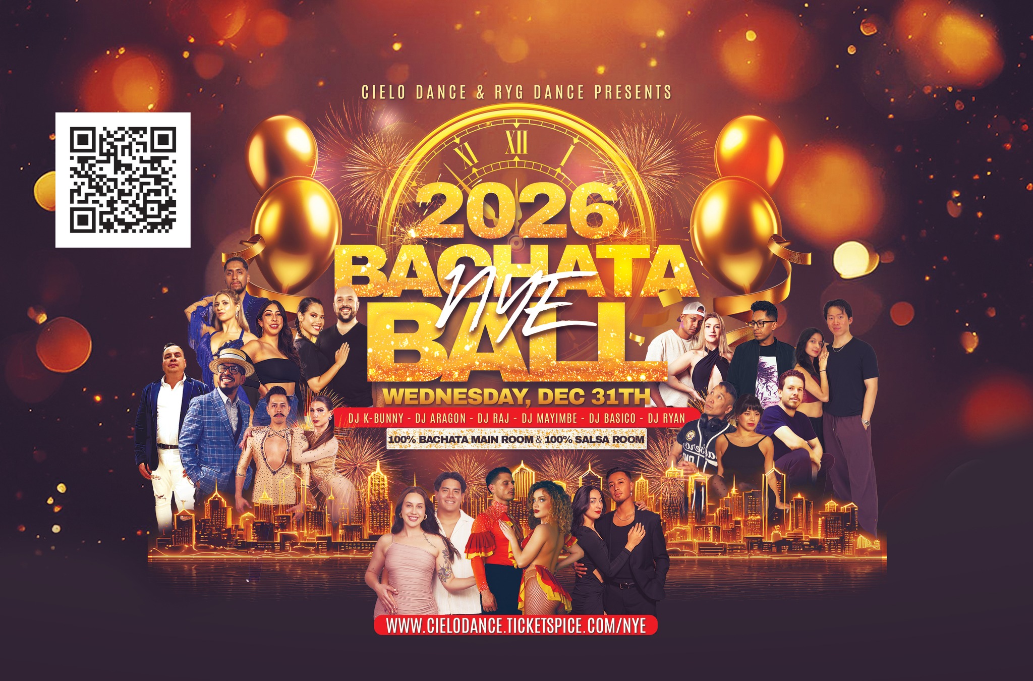 NYE Bachata & Salsa Ball