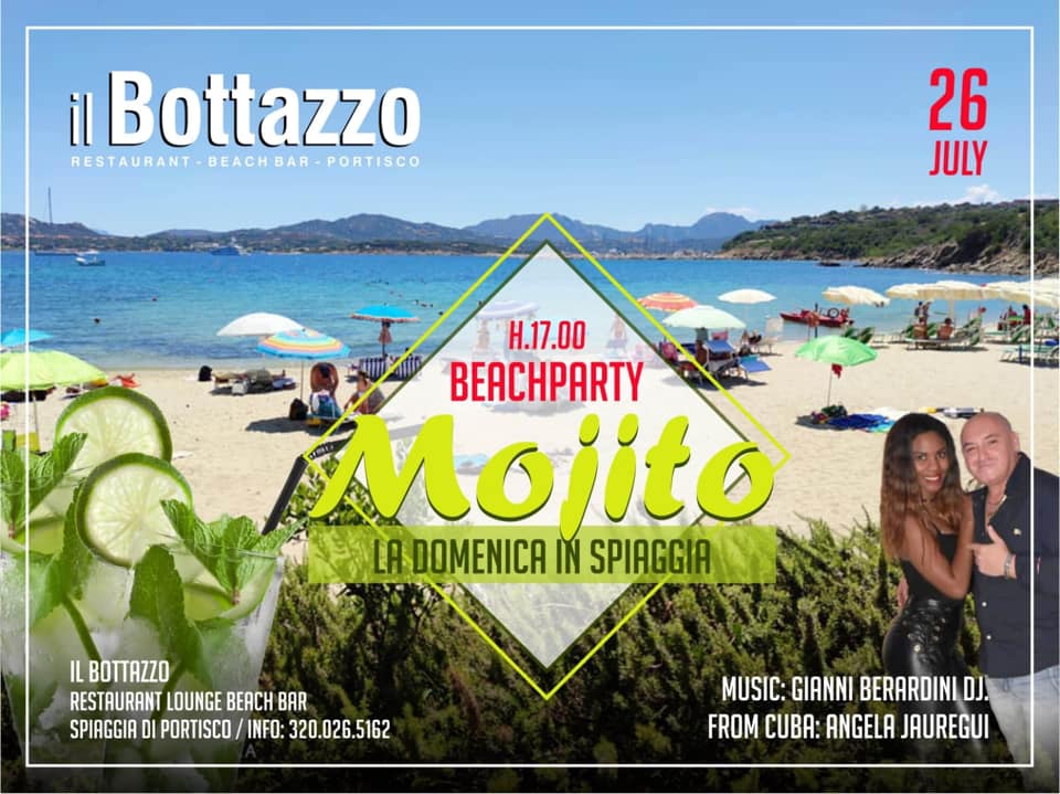 Mojito Beach Party a Portisco