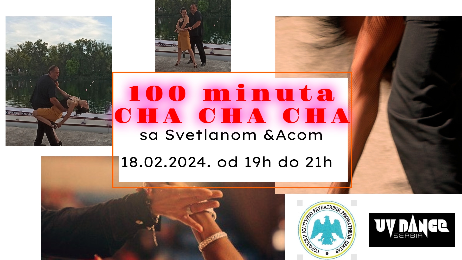 100 minuta plesnog izazova CHA CHA sa Svetlanom & Acom